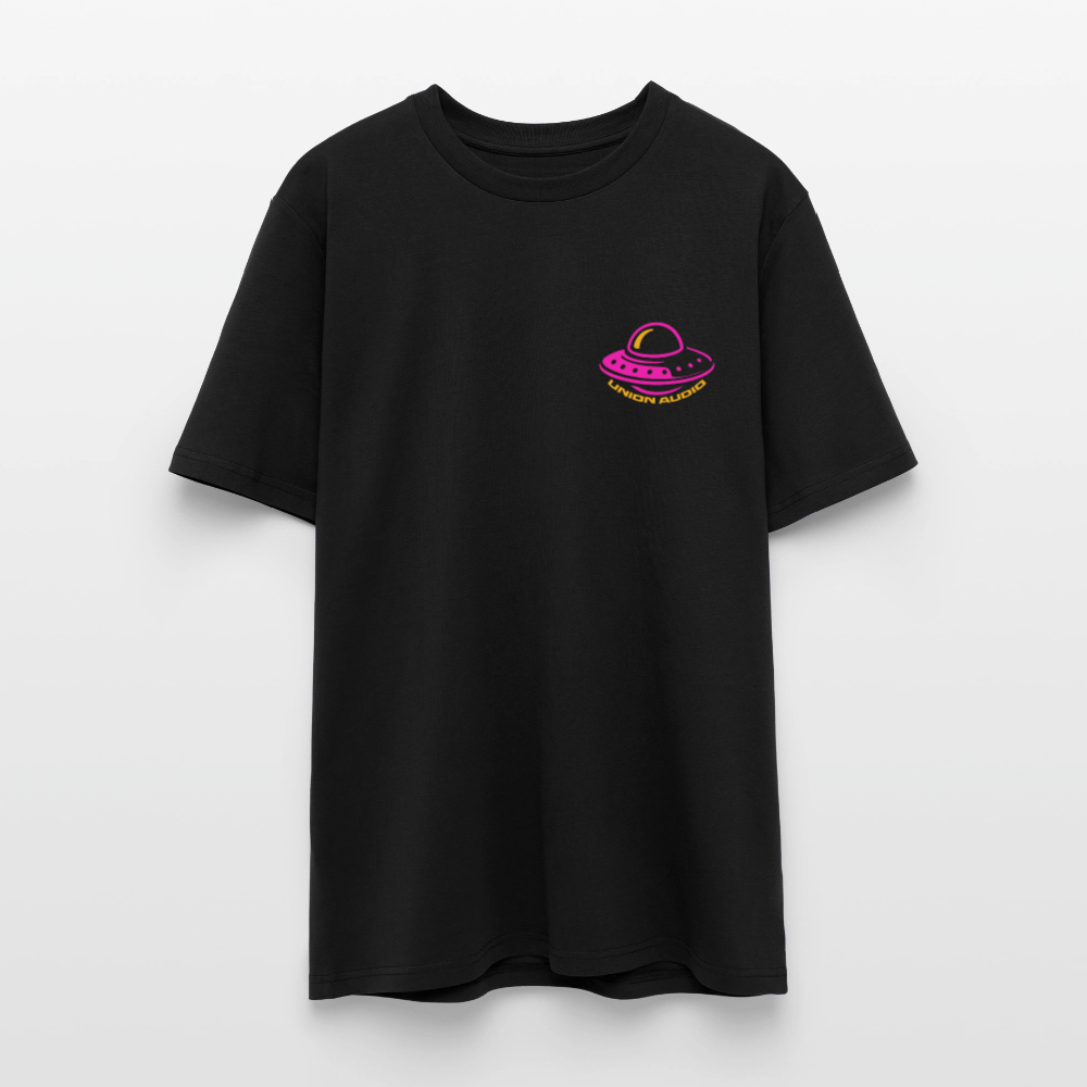Fruit Salad UFO Unisex Organic T-Shirt - black