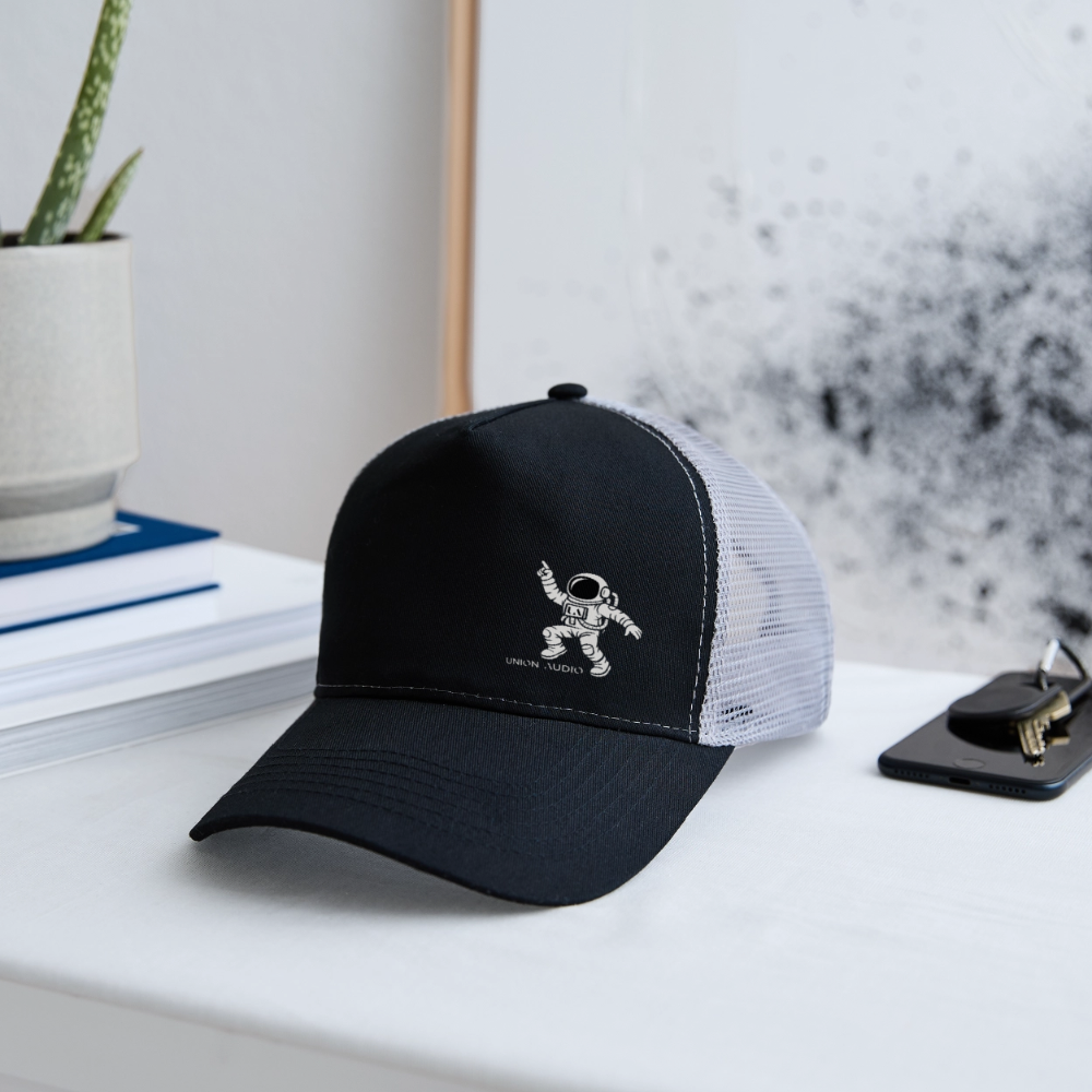 Rave Jeff Trucker Cap - black/stone grey