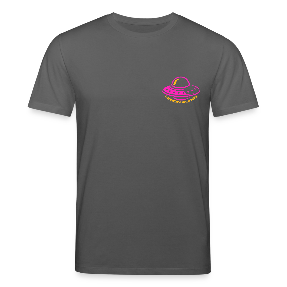 Fruit Salad UFO Unisex Organic T-Shirt - anthracite