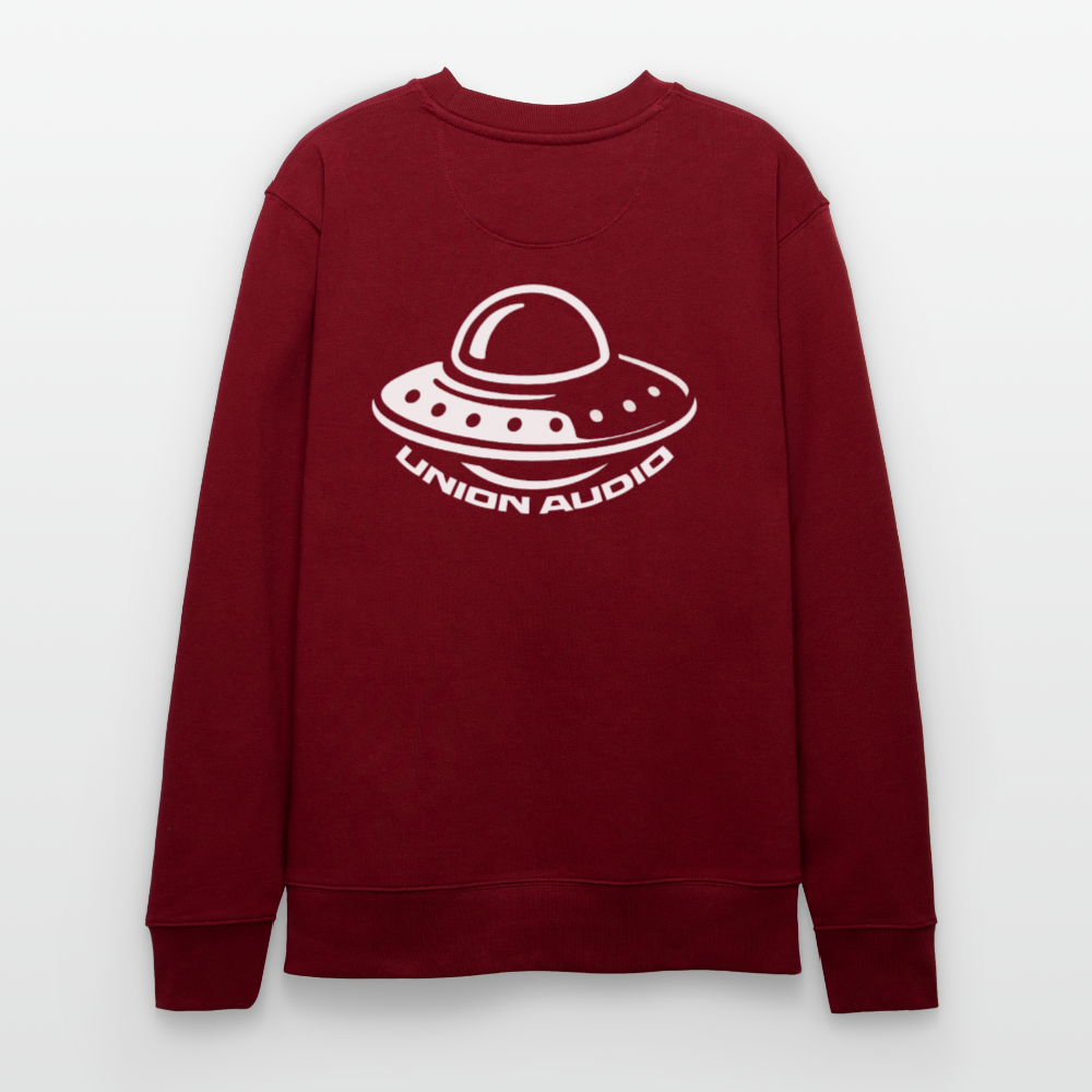UFO Unisex Organic Sweatshirt - burgundy