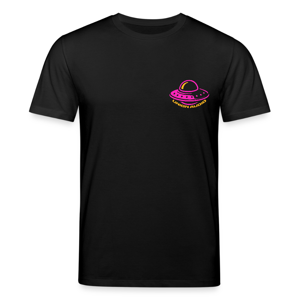 Fruit Salad UFO Unisex Organic T-Shirt - black