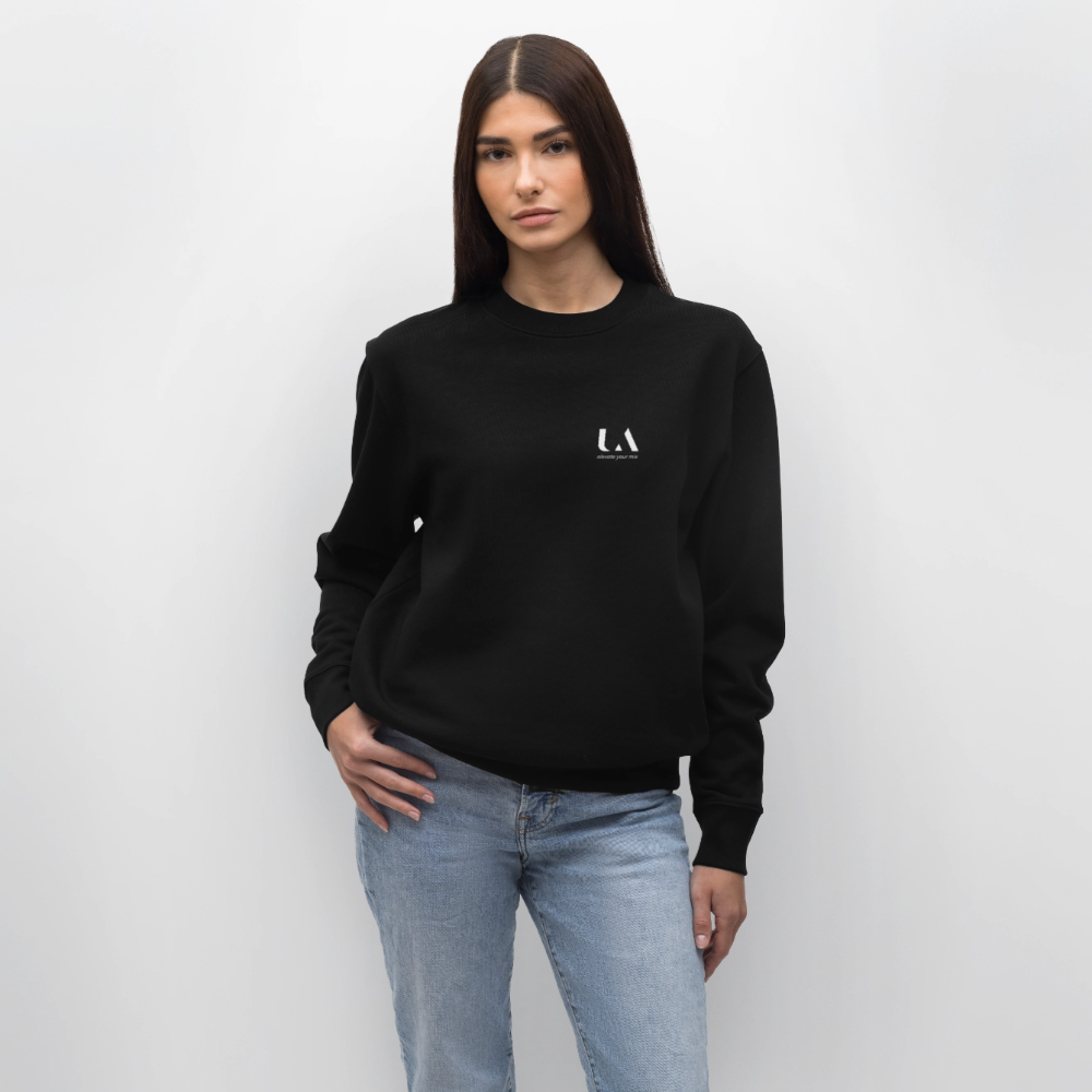 UFO Unisex Organic Sweatshirt - black
