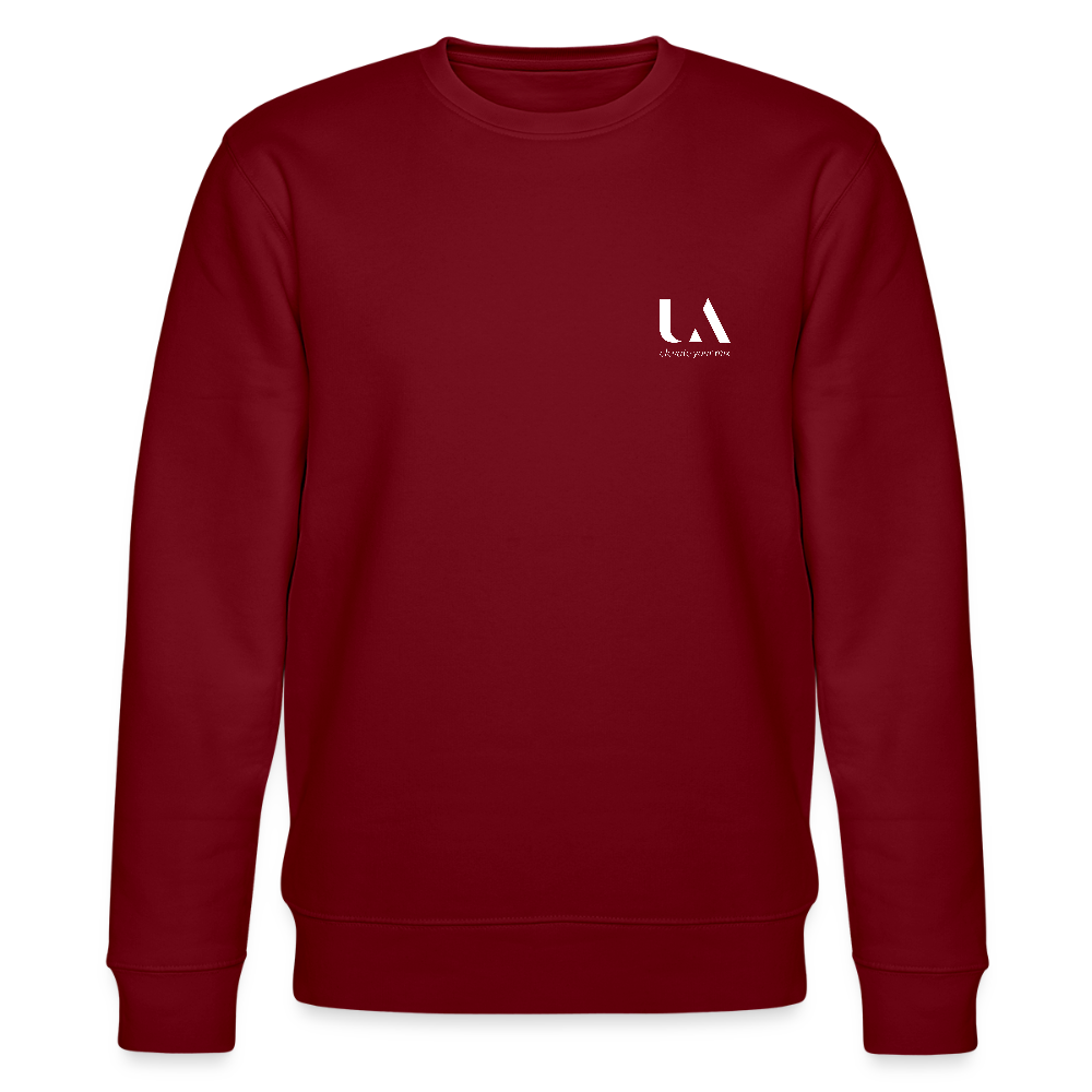 UFO Unisex Organic Sweatshirt - burgundy