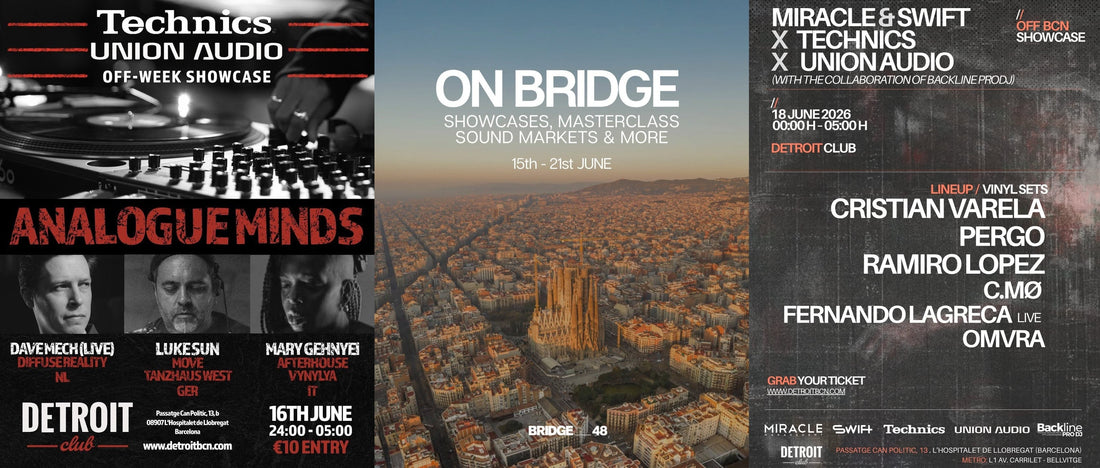 TECHNICS AND UNION AUDIO JOIN FORCES IN BARCELONA