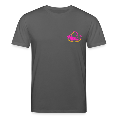 Fruit Salad UFO Unisex Organic T-Shirt - anthracite