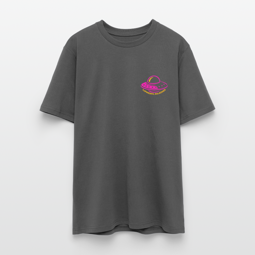 Fruit Salad UFO Unisex Organic T-Shirt - anthracite