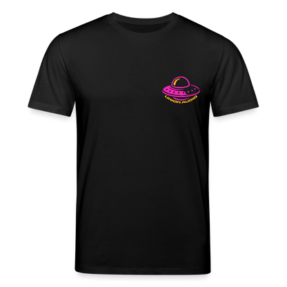 Fruit Salad UFO Unisex Organic T-Shirt - black