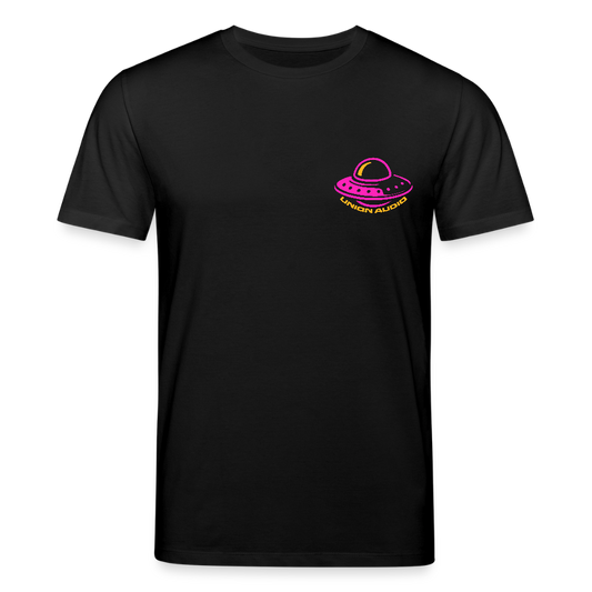 Fruit Salad UFO Unisex Organic T-Shirt - black