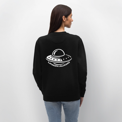 UFO Unisex Organic Sweatshirt - black
