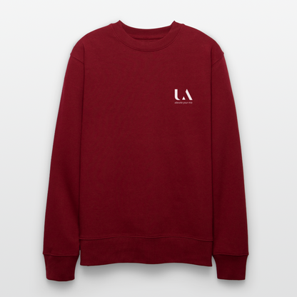 UFO Unisex Organic Sweatshirt - burgundy