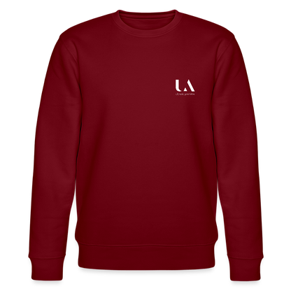 UFO Unisex Organic Sweatshirt - burgundy