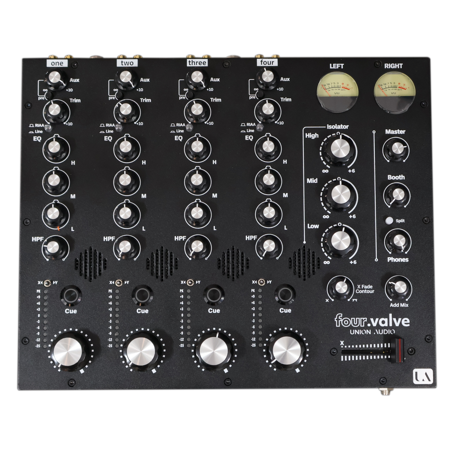 four.valve rotary mixer